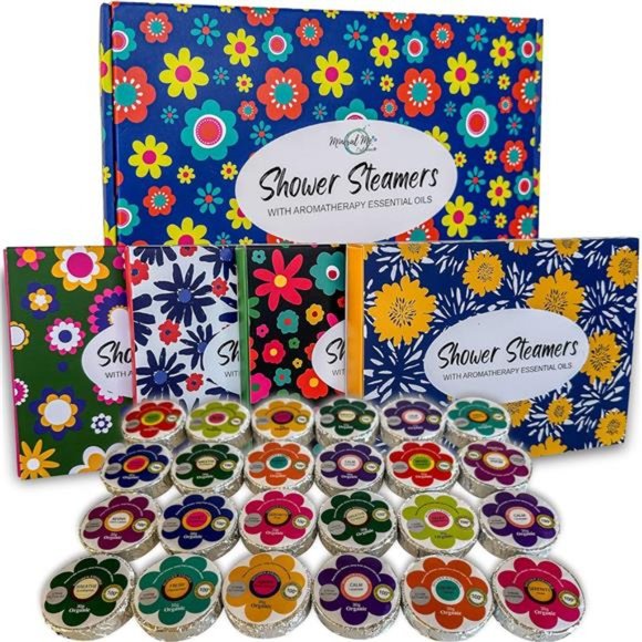 24pc🌹🌹 Shower Bombs Aromatherapy Gift Set w/Organic Essential Oils.Bath Bomb